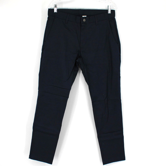 Fabletics The High Side Chino Modern Slim Fit Mens Size 32X30 in Navy NEW